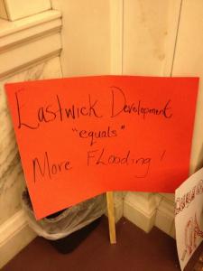 Eastwick Development "Equals" More Flooding!